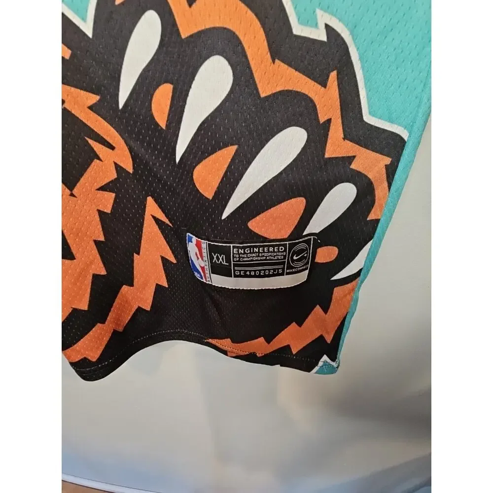 Nike Authentics Ja Morant NBA Vancouver Grizzlies #12 Retro Jersey Size XXL - Picture 4 of 8